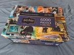 Harry Potter Puzzel 6000 stukjes ( 4 x 1500), Ophalen of Verzenden, Meer dan 1500 stukjes, Nieuw, Legpuzzel