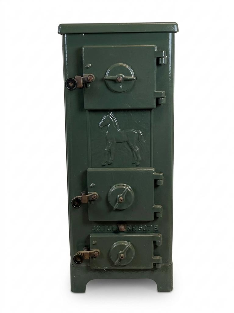Jotul vintage houtkachel type 507, Huis en Inrichting, Houtkachel, Ophalen of Verzenden, Zo goed als nieuw, Vrijstaand