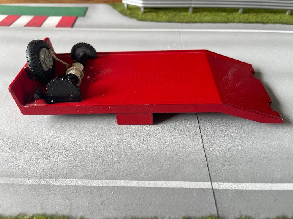 Tekno auto ambulance laadbak, Hobby en Vrije tijd, Ophalen of Verzenden, Zo goed als nieuw, Bus of Vrachtwagen, Overige merken