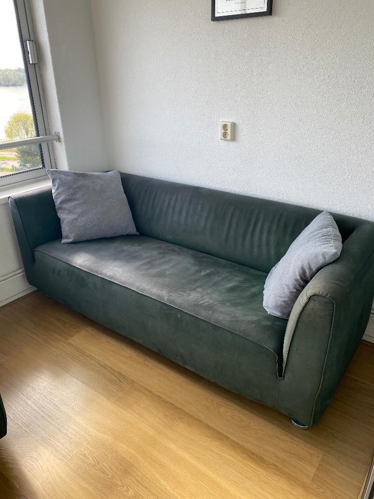 Bank, Huis en Inrichting, Banken | Bankstellen, Ophalen, Kunststof, Gebruikt, 150 tot 200 cm