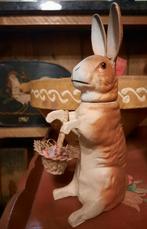 Antieke Paashaas Candycontainer, Ophalen of Verzenden, Gebruikt