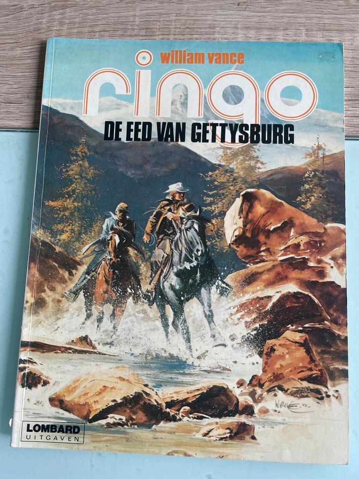 Ringo - De Eed van Gettysburg - William Vance, Boeken, Stripboeken, Gelezen, Eén stripboek, Ophalen