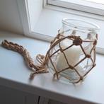 Windlicht met touw omwikkeld, Ophalen of Verzenden, Nieuw