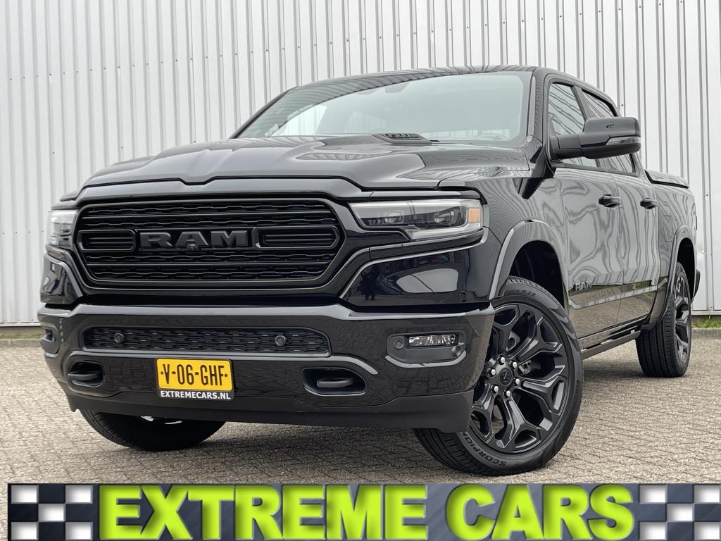 Dodge Ram 1500 pick up 4x4 Crew Cab Limited Digi Dash Night, Auto's, Bestelauto's, Automaat, Gebruikt, Zwart, Dodge