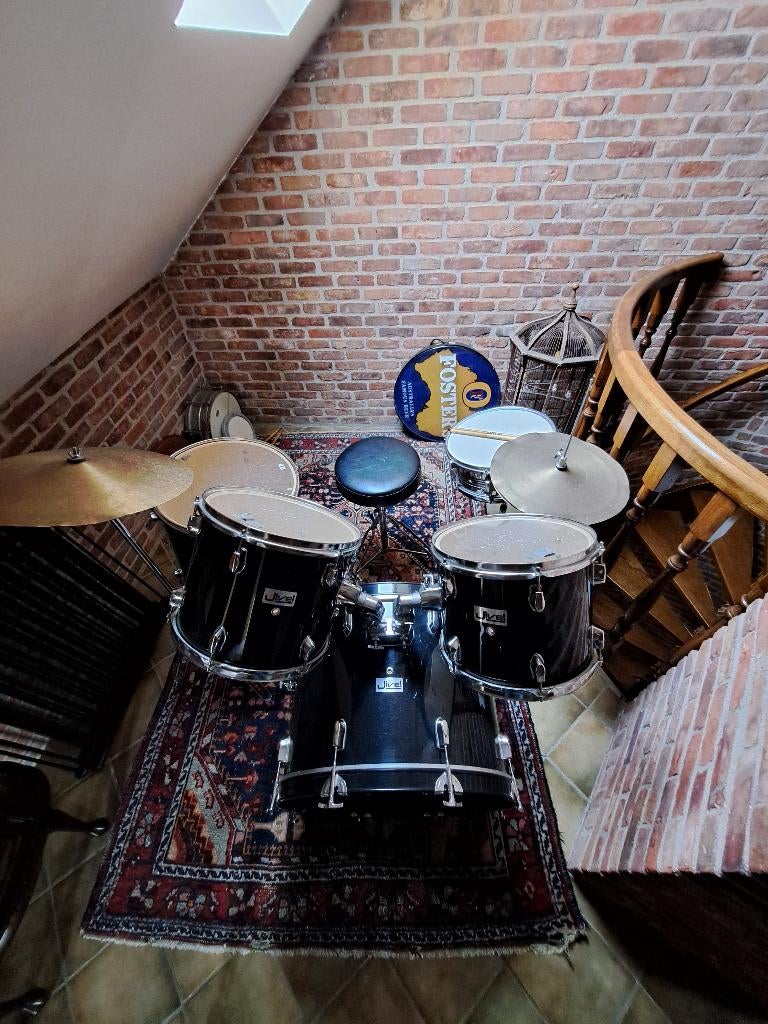 Drumstel, Muziek en Instrumenten, Drumstellen en Slagwerk, Ophalen, Gebruikt, Overige merken