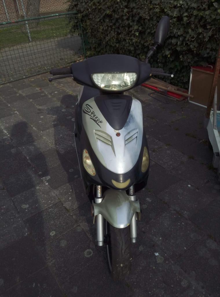 Speedy Motormania Scooter - Zilver/Zwart, Ophalen, Gebruikt, Overige typen, Overige merken