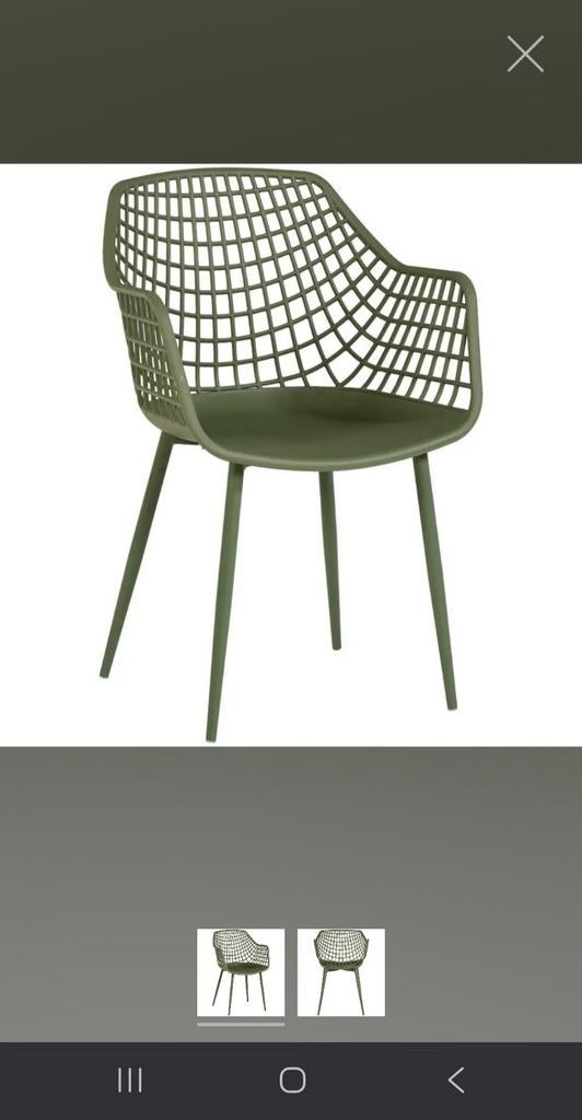 2 Nieuwe Karwei webbing stoelen - nog in doos, Kunststof, Niet bekend, Twee, Overige kleuren