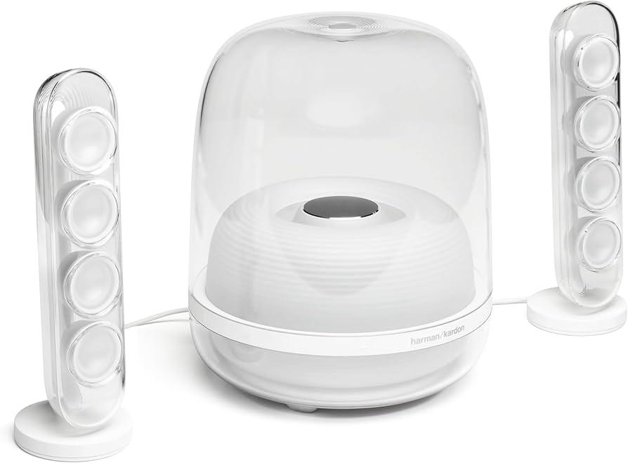Harman Kardon SoundSticks 4 Wit, Ophalen of Verzenden, Zo goed als nieuw