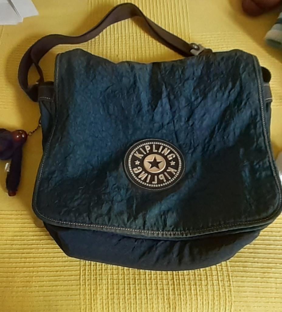 Kipling Schouder tas, Ophalen of Verzenden, Zo goed als nieuw, Blauw, Schoudertasje