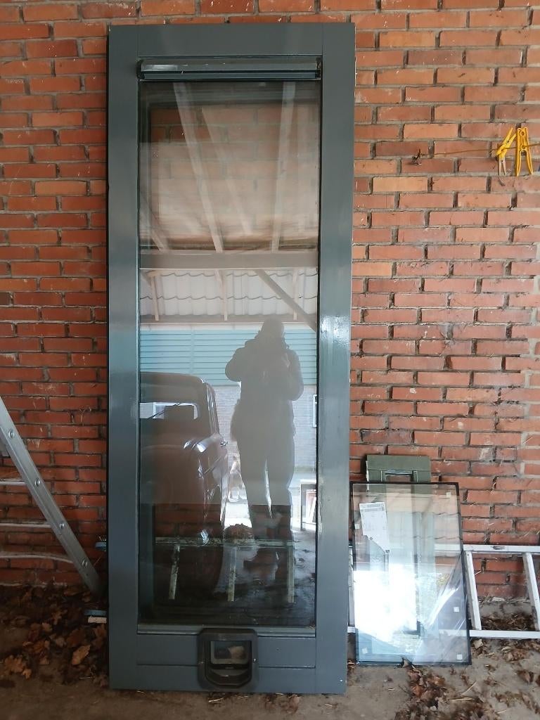 Hardhouten deuren, Ophalen, 80 tot 100 cm, 215 cm of meer, Binnendeur