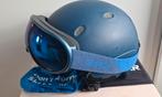Sinner skihelm maat 58-62 cm d.blauw met skibril, Overige merken, Gebruikt, Overige typen, Ophalen of Verzenden