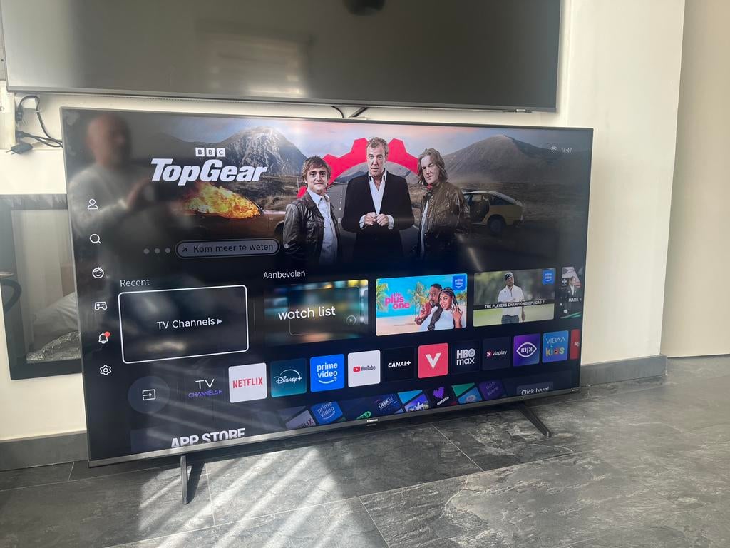 Hisense 58 inch 2024 4k dolby vision hdr smart tv, Audio, Tv en Foto, Televisies, 50 Hz, Zo goed als nieuw, 100 cm of meer, Ophalen