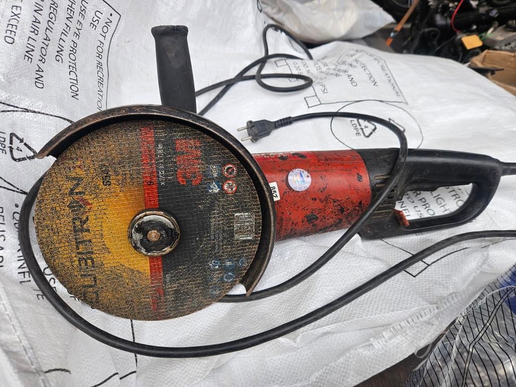 Hilti slijptol, Doe-het-zelf en Verbouw, Gereedschap | Slijpmachines, Ophalen of Verzenden, 1000 watt of meer, Haakse handslijpmachine