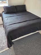 Ikea Sultan boxspring met Vallevåg matras (zgan), Ophalen, Eenpersoons, Zo goed als nieuw, Overige maten
