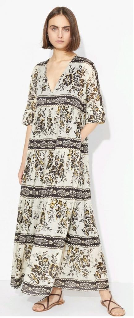 Masscob maxi jurk maat 36 of smalle maat 38, Kleding | Dames, Overige kleuren, Ophalen of Verzenden, Zo goed als nieuw, Maat 36 (S)