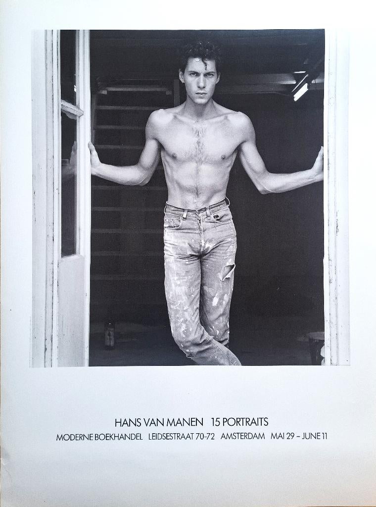 Affiche Hans van Manen, Ophalen of Verzenden, Zo goed als nieuw, Overige onderwerpen