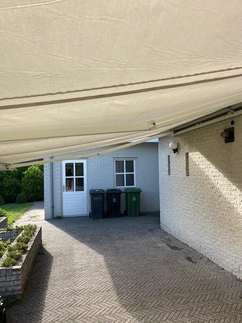 WEINOR ZONNESCHERM, Ophalen, 450 cm of meer, Elektrisch, Zo goed als nieuw