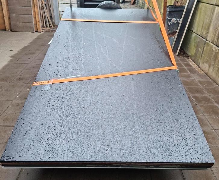 Wooden 2 ziiden trespa platen XL 153x305, 8mm dik, 4 kleuren, Doe-het-zelf en Verbouw, Platen en Panelen, Zo goed als nieuw, Overige materialen