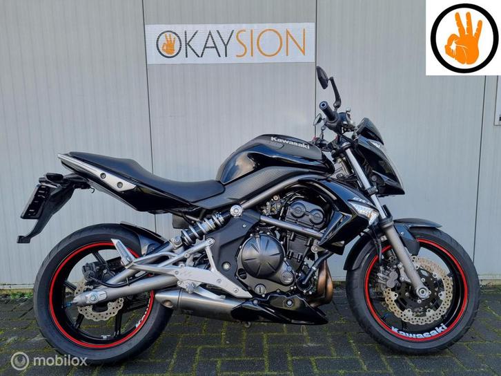 Mooie Kawasaki ER-6N (bj 2009) weinig km! Optie 35kw er6, Motoren, Motoren | Kawasaki, Bedrijf, Toermotor, meer dan 35 kW