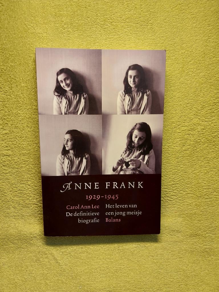 Anne Frank - Carol Ann Lee. De definitieve biografie., Boeken, Geschiedenis | Vaderland, Zo goed als nieuw, Ophalen of Verzenden