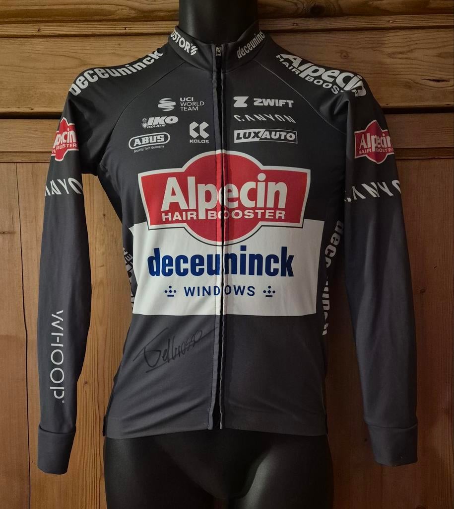 Tibor del Grosso gesigneerd shirt Alpecin-deceuninck., Ophalen of Verzenden, Kinderen, Bovenkleding