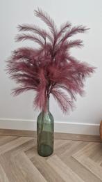 Grote groene vaas, Ophalen, Minder dan 50 cm, Groen, Glas