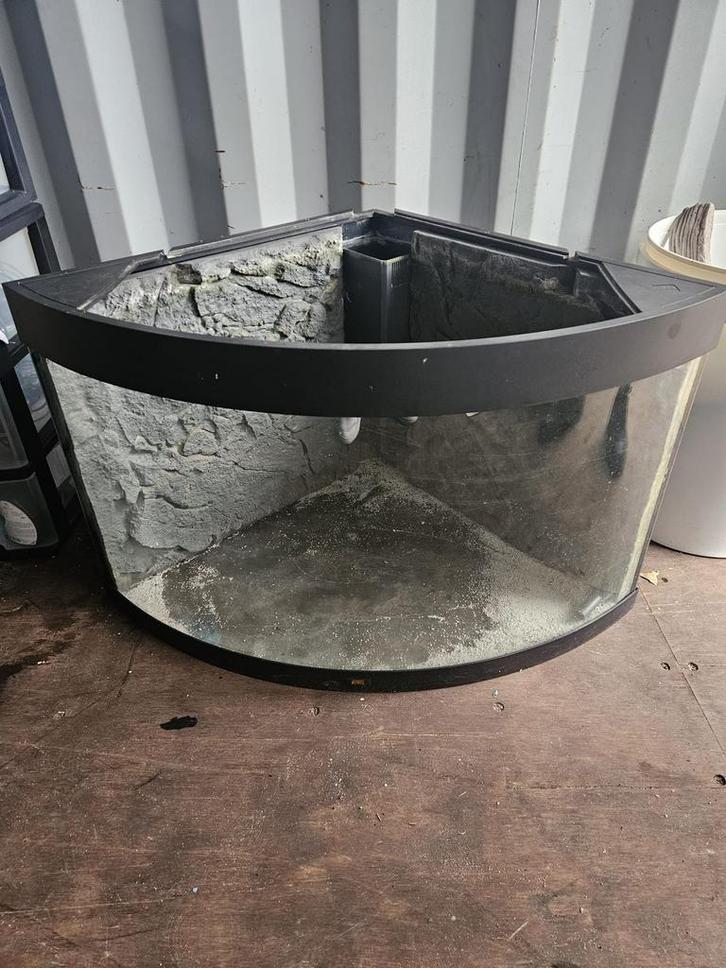 Juwel Trigon 190 liter aquarium zwart zonder verlichting, Dieren en Toebehoren, Vissen | Aquaria en Toebehoren, Zo goed als nieuw