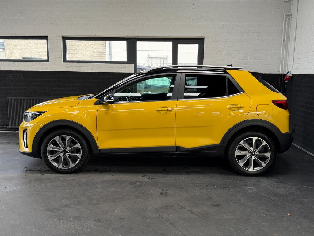 Kia STONIC 1.0 T-GDi MHEV DynamicPlusLine | DCT | Camera | C, Auto's, Kia, 1160 kg, Gebruikt, Overige kleuren, Leder en Stof