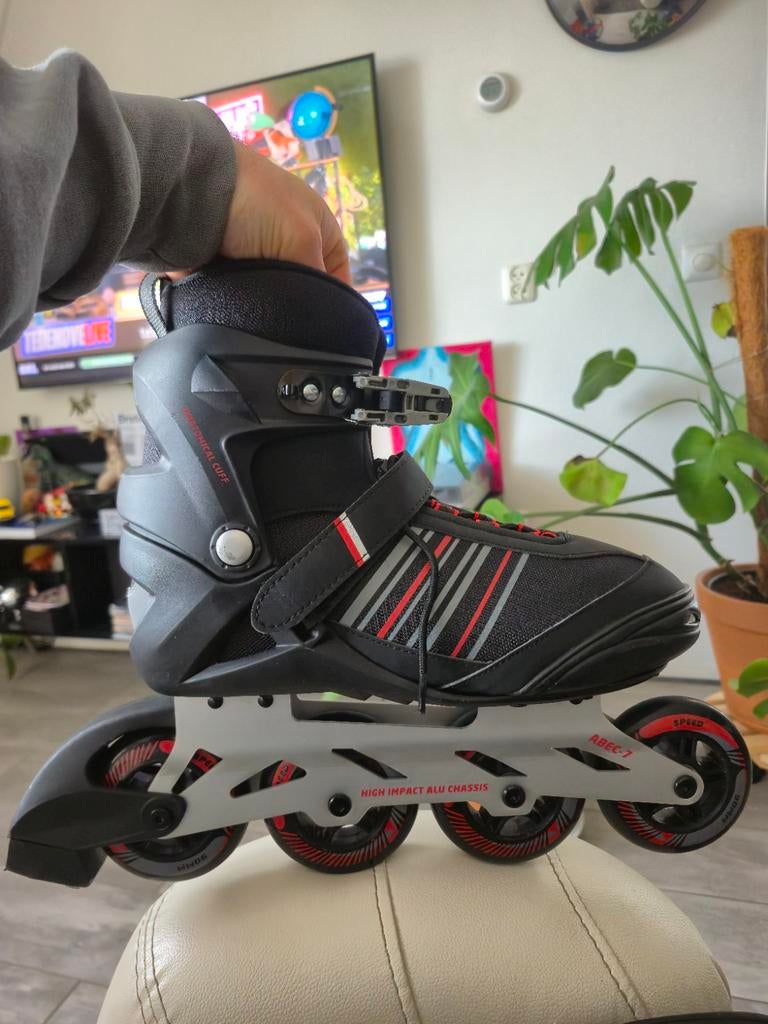 Zo goed als nieuwe Crivit inline skates - maat 42, Sport en Fitness, Skeelers, Dames, Zo goed als nieuw, Inline skates 4 wielen