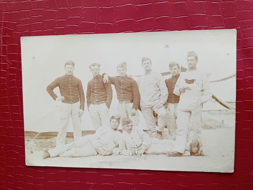 Fotokaart Militair, Ophalen of Verzenden, Landmacht, Nederland, Foto of Poster