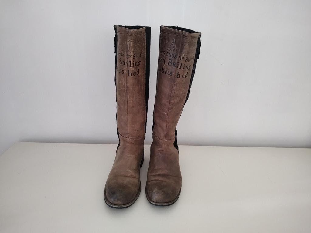 GAASTRA laarzen maat 36 weinig gedragen nog volledig profiel, Gaastra, Gaastra, Bruin, Ophalen of Verzenden