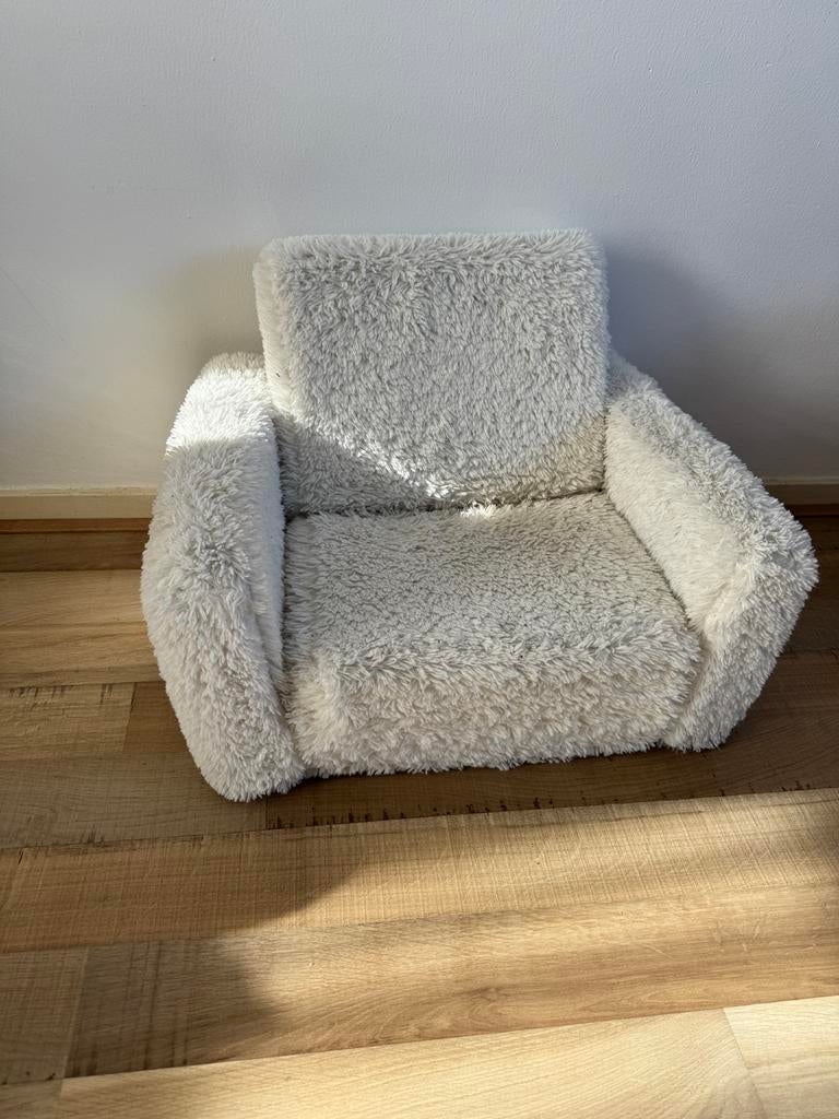 Kinder lounge stoeltje, Huis en Inrichting, Banken | Sofa's en Chaises Longues, Ophalen, Zo goed als nieuw, Eenpersoons, Minder dan 150 cm