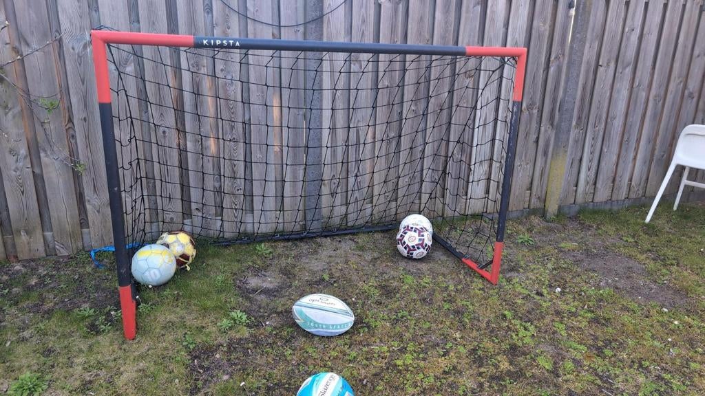 Kipsta voetbalgoal, Ophalen