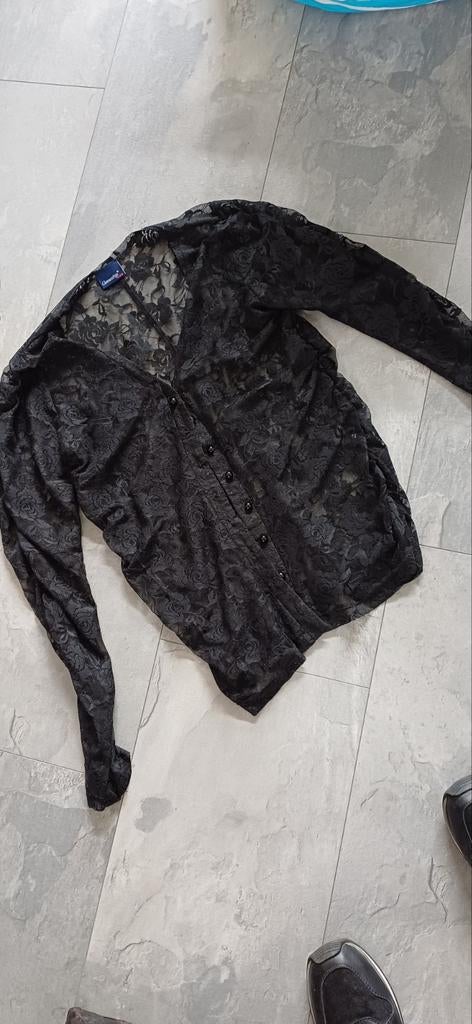 Tka super leuk vestje van clementijn maat s van oksel 44 cm, Ophalen of Verzenden, Zo goed als nieuw, Maat 36 (S), Zwart