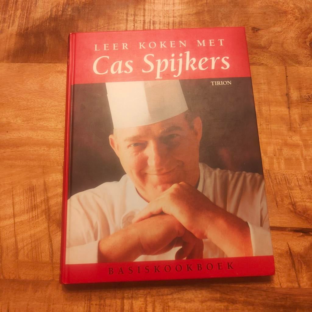 Kookboek Cas Spijkers - Leer koken met Cas Spijkers, Boeken, Kookboeken, Ophalen of Verzenden, Zo goed als nieuw, Cas Spijkers