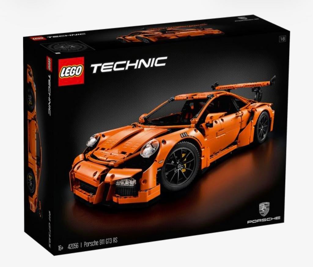 Gezocht: Lege doos LEGO Technic set 42056 Porsche 911 GT3 RS, Ophalen of Verzenden, Zo goed als nieuw