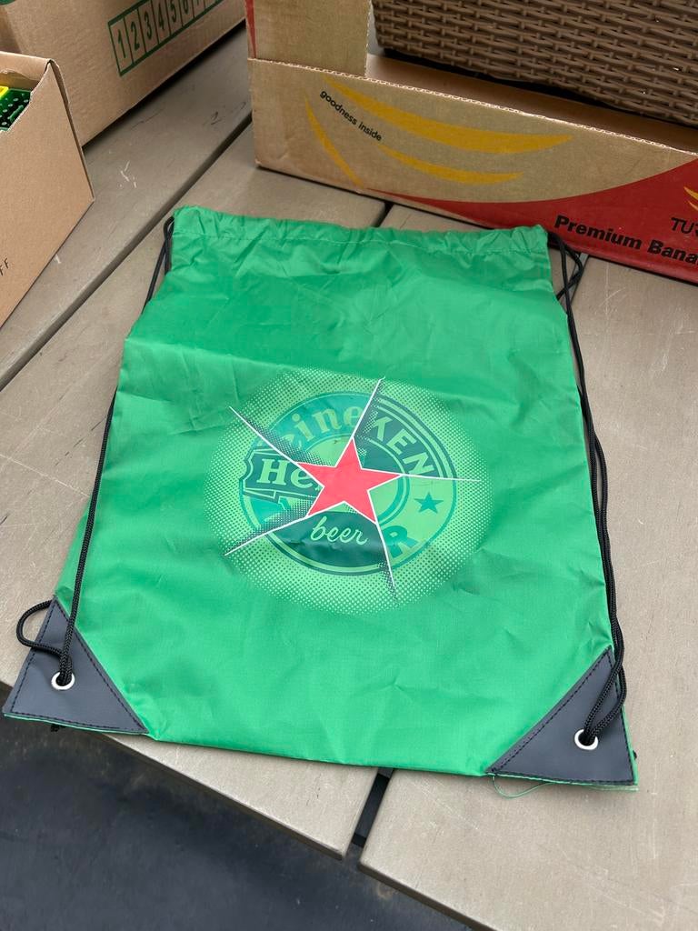 Heineken rugzakje, Diversen, Vlaggen en Wimpels, Ophalen, Nieuw