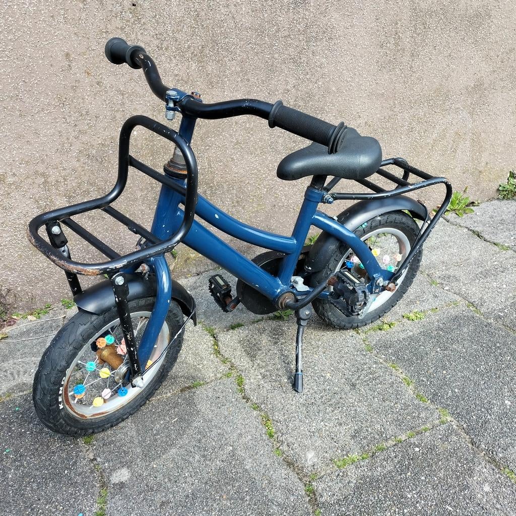 Kinderfiets 12 inch met zijwieltjes, Ophalen, Gebruikt, Minder dan 16 inch, Zijwieltjes