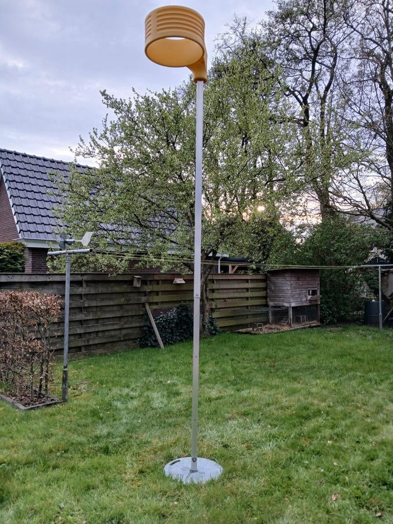 Korfbalpaal,, aluminium voor op gras., Ophalen, Zo goed als nieuw, Korf of Paal