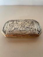 Koperen tabaksdoos antiek, Ophalen of Verzenden, Koper