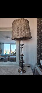 PTMD Lamp met rieten kap - 105 cm hoog, Ophalen, Overige materialen, Zo goed als nieuw, 75 cm of meer