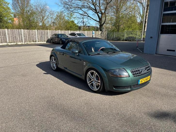Audi TT 1.8T 5V 2000 Groen, Auto's, Audi, Particulier, TT, ABS, Airbags, Airconditioning, Alarm, Bluetooth, Centrale vergrendeling