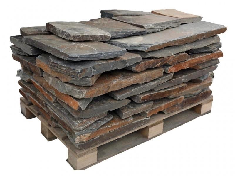 NATUURSTEEN TERRASTEGELS 4–6 CM | 10 m² PER PALLET, Tuin en Terras, Tegels en Klinkers, Ophalen of Verzenden, Nieuw, Natuursteen