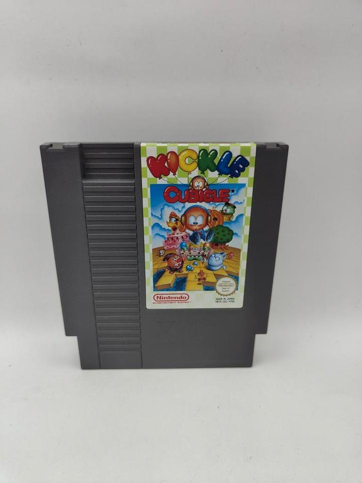 Kickle Cubicle NES, Spelcomputers en Games, Games | Nintendo NES, Gebruikt, Puzzel en Educatief, 1 speler, Vanaf 3 jaar, Ophalen of Verzenden