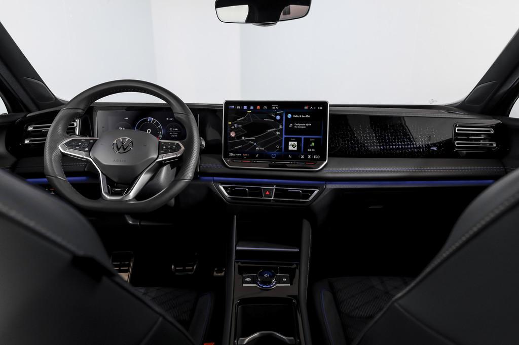 Volkswagen Tiguan 1.5 eHybrid 272 PK R-Line Edition | Black, Auto's, Volkswagen, 12 maanden, Stof, 4 cilinders, Plug-in hybride