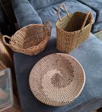 4 verschillende manden,  ACTIE  verzendkosten!!, Ophalen of Verzenden, Nieuw, Rond, Riet
