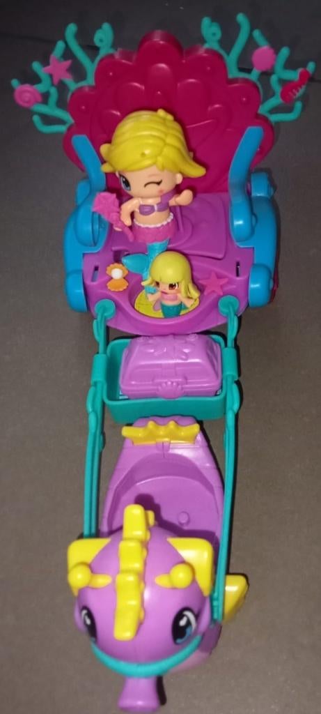 Pinypon zeemeerminnen+piratenschip veel accessoires zgan, Ophalen, Zo goed als nieuw, Overige typen