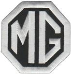 MG stoffen opstrijk patch embleem #3, Ophalen of Verzenden, Nieuw, Auto's