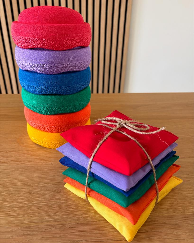 Pittenzakjes in kleuren stapelstenen, Ophalen of Verzenden, Nieuw