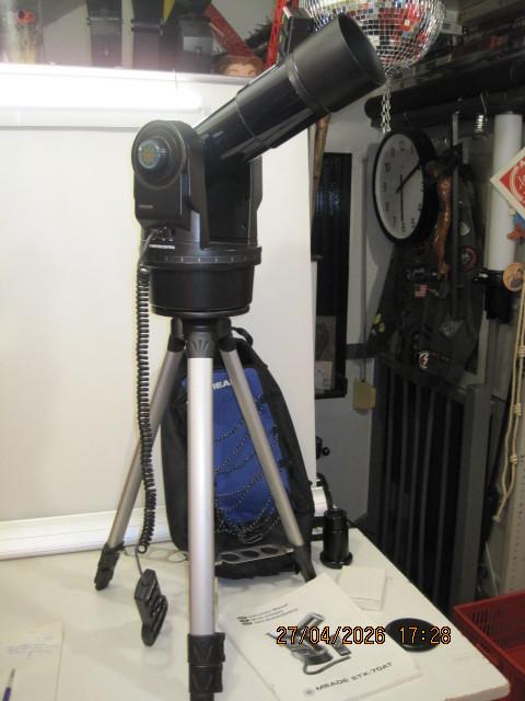 sterrenkijker bediening werkt niet wel zo te gebruiken (387), Met statief, Ophalen of Verzenden, Minder dan 80 mm, Gebruikt